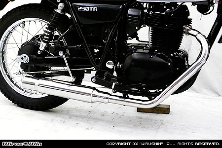 楽天市場】WirusWin 250TR(JBK-BJ250F・FI車) グランドシャープ マフラー /ウイルズウィン : エスエスオート楽天市場店