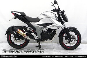 WirusWin ジクサー150 (2BK-ED13N) ダイナミックマフラー ユーロタイプ チタン仕様 / ウイルズウィン