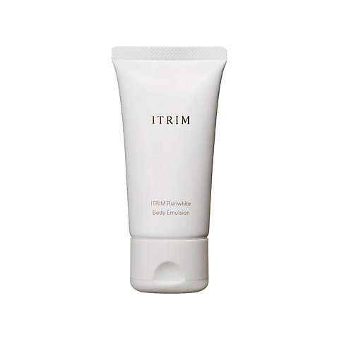 ITRIMのスキンケア 爆売り モデル着用 注目アイテム メイクアップ 国内正規品 ITRIM ルリホワイト ボディエマルジョン 医薬部外品 80mL イトリン
