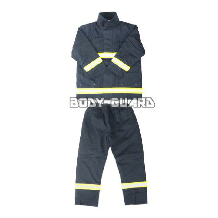 楽天市場】消防服 上下セット タイプ1 濃紺 防災 消火 防火 消防服 