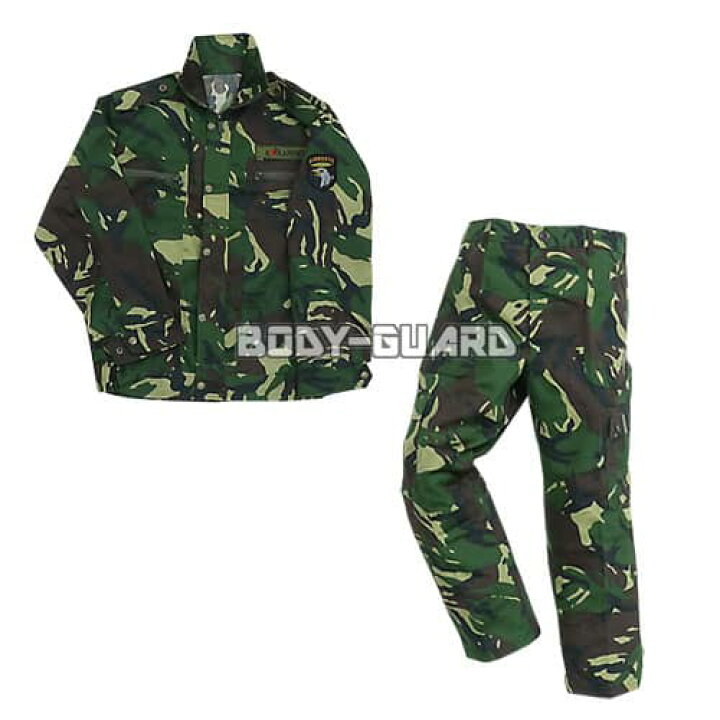 楽天市場】U.S.ARMY 特殊部隊 上下服セット グリーン×ブラウン 迷彩 
