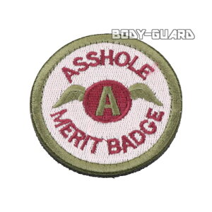 ASSHOLE MERIT BADGE ~`by sN×J[L }WbNe[v ToQ[ ToCoQ[ ȒP O RXv t@bVACe ~^[by AbvP hJ   