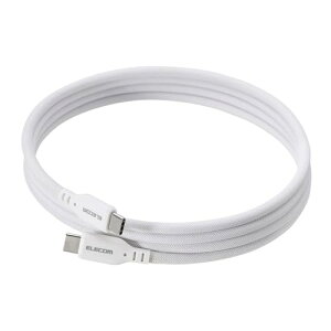 �G���R�� USB Type C �P�[�u�� 1.5m PD�Ή� 60W / 3A �}�O�l�b�g ���b�V���P�[�u�� �f�����ɂ��� ���炩 �z ��������