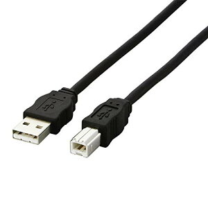 GR USBP[u yBz USB2.0 (USB A IX to USB B IX) RoHSwߏ 5m ubN USB2 