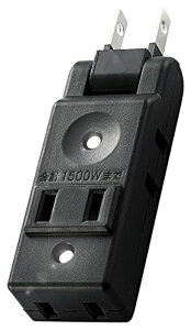 エレコム 電源タップ コンパクト 超薄型設計 4個口 ブラック AVT-M01-24BK 送料無料