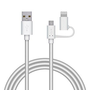 GR X}[gtHpUSBP[u 2in1 microUSB+Lightning 1.2m zCg MPA-AMBLAD12W 