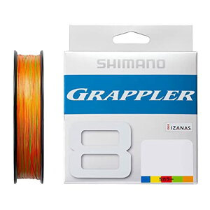 �V�}�m(SHIMANO) �O���b�v���[8 PE 200m LD-A61U 5�J���[ (5�F×10m) 1�� ��������