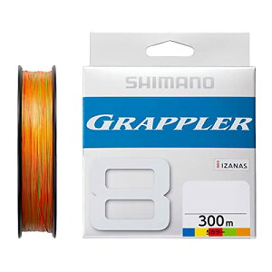 シマノ(SHIMANO) グラップラー8 PE 300m LD-A71U 5カラー (5色×10m) 1号 送料無料