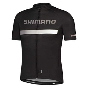シマノ(SHIMANO) サイクリングジャージ LOGOジャージ 2023年モデル ブラックS(ヨーロッパサイズ) 身長目安:167-1 送料無料