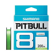 シマノ(SHIMANO) PEライン ピットブル 8本編み 200m 1.5号 ライムグリーン 31.7lb PL-M68R 釣り糸 送料無料