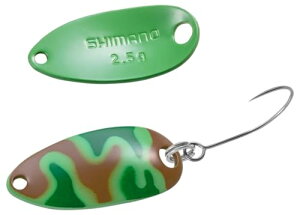 �V�}�m(SHIMANO) �g���E�g �X�v�[�� �J�[�f�B�t ���[���X�C�}�[ �J���G�f�B�V���� 2.5g TR-C25R 003 �O���[���u ��������