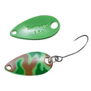 �V�}�m(SHIMANO) �g���E�g �X�v�[�� �J�[�f�B�t ���[���X�C�}�[ �J���G�f�B�V���� 1.5g TR-C15R 003 �O���[���u ��������