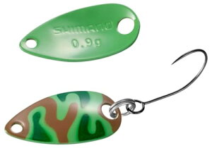 �V�}�m(SHIMANO) �g���E�g �X�v�[�� �J�[�f�B�t ���[���X�C�}�[ �J���G�f�B�V���� 0.9g TR-C09R 003 �O���[���u ��������