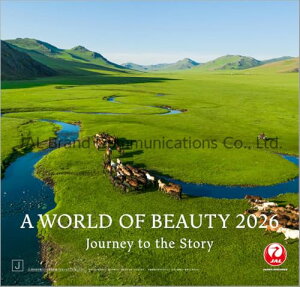 JAL�uA WORLD OF BEAUTY�v�i���ʔ��j 2026�N �J�����_�[ �Ǌ|�� CL26-1132 ��������