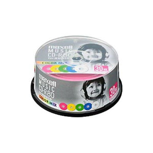 �����}�N�Z�� ���y�pCD-R �u�J���[MIX�v 80�� (30���X�s���h��) CDRA80MIX.30SP ��������