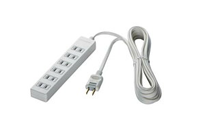 �o�b�t�@���[ BUFFALO 2�s���d���^�b�v 6�� ���T�[�W�K�[�h 1m �z���C�g BSTAPSG2610WH ��������