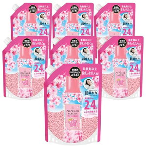 ���m�A Lenor �A���}�W���G�� SAKURA ����t����p�r�[�Y ������t���[�����̍��� �l�ߑւ� 990mL×7�� [��e��] [ ��������