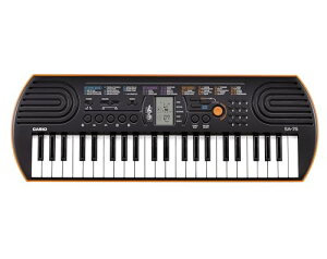 �J�V�I(CASIO) �~�j�L�[�{�[�h Casiotone SA-76 44�~�j���� 100���F���� ���m�ȉ��������特�Ƃ�ɂ��֗� �t�� ��������
