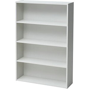 �R�P(YAMAZEN) ���ɖ{���[���b�N �{�I ��60×���s17×����89cm �z���C�g �ؖڒ� CMCR-9060(JW) ��������