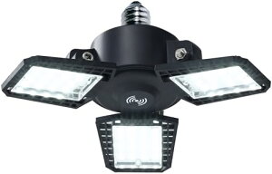 �R�P(YAMAZEN) LED �K���[�W���C�g ��Ɠ� �l���Z���T�[���� E26 �p�x����100�x 30W 3000lm 6500K �� ��������