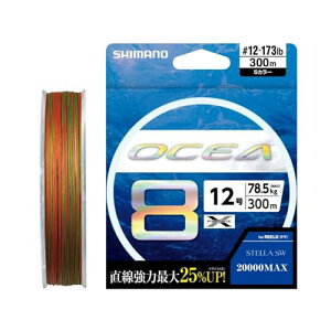 �V�}�m(SHIMANO) PE���C�� �I�V�A8 300m LD-A71S 12��(78.5kg) 5�J���[ ��������
