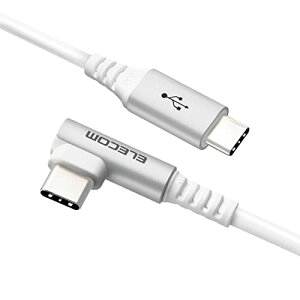 �G���R�� USB Type-C �P�[�u�� PD (C to C) L���R�l�N�^ �R�ہE�R�E�C���X 1.2m �z���C�g �yiPhone 1 ��������