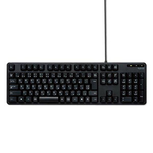�G���R�� �L���L�[�{�[�h �����u������ �t���T�C�Y �u���b�N TK-FCM104BK ��������