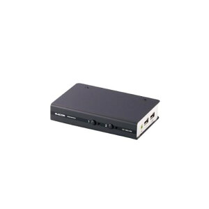 �G���R�� KVM�X�C�b�` pc�ؑ֋@ USB DVI �X�s�[�J�[ 2�� KVM-DVHDU2 ��������