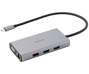 �G���R�� Type-C�h�b�L���O�X�e�[�V���� USB PD�Ή� 10Gbps �V���o�[ DST-101BPSV ��������