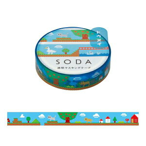 �L���O�W�� SODA �����}�X�L���O�e�[�v �h�b�g ��10mm×����3m CMT10-010 �y�܂Ƃߔ���3�Z�b�g�z ��������