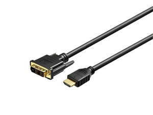 BUFFALO HDMI�P�[�u�� DVI�ϊ� 2m �u���b�N BHDDN20BK ��������