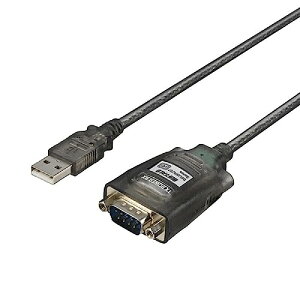 BUFFALO USB�V���A���ϊ��P�[�u�� �u���b�N�X�P���g�� 0�D5m BSUSRC0705BS ��������