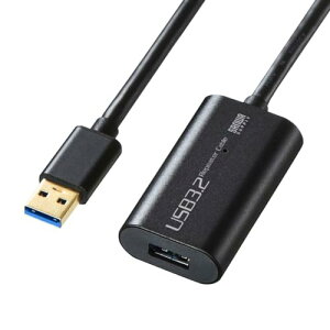 �T�����T�v���C 10m����USB3.0�A�N�e�B�u���s�[�^�[�P�[�u�� USB3.1 Gen1�Ή� KB-USB-R310 ��������