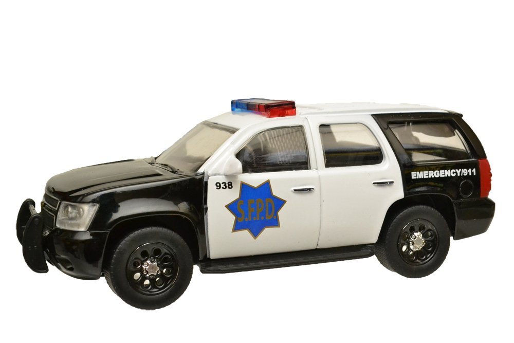 【送料無料】1/32 LEDカスタム済み Jada Toys製 2010 シェビー タホ SFPD サンフランシスコ警察 パトカー アメパト  [並行輸入品] | Soldier Tactical