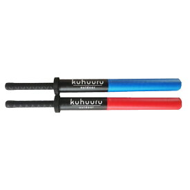 チャンバラ kuhuuru outdoor 本格的 ソフト剣 ソフトチャンバラ 殺陣 剣道 フェンシングの練習に 70cm 2本セット