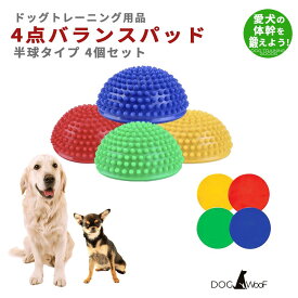【楽天スーパーSALE×全品さらにポイント5倍！ 6/4 20:00 〜 6/11 01:59まで】バランスボール 犬 ミニバランスボール 4個セット 小中大型犬 体幹トレーニング トレーニングターゲット4枚付