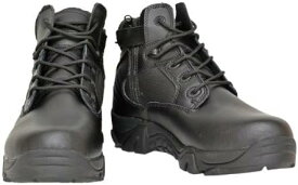 DE ブーツ 米軍 サイドジッパー ミリタリーブーツ タクティカルブーツ サバゲー (デザート / ブラック / オリーブ) (24.0cm～31.0cm) （6インチ / 8インチ）