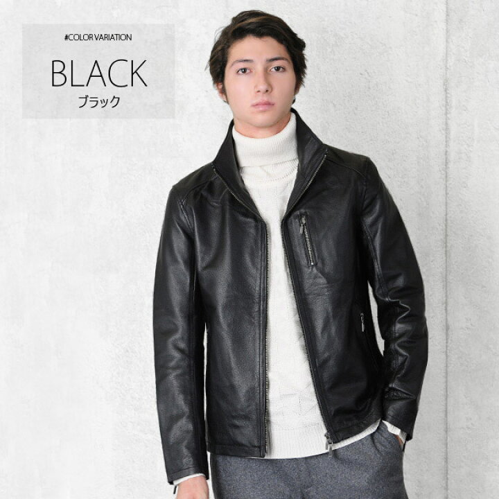 楽天市場】エボリューション EVOLUTION 本革 レザージャケット メンズ  