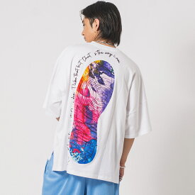 スニーカープリントモンスターシルエットTシャツ メンズ ビッグシルエット オーバーサイズ ストリート系 韓国ファッション 韓国系 RE730 セブンサーティー