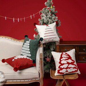�V���v�� ���n �l�p �w���ăJ�o�[�p�^ ���� Christmas �h�J�� ���z�c�J�o�[ 45*45cm �������J�o�[ �N�b�V�����J�o�[ �N���X�}�X
