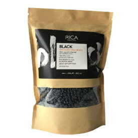 RICA ブラジリアンワックス BLK (ブラック)　ビーズ　800g
