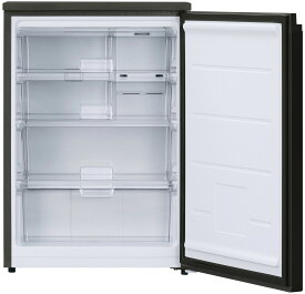 スリム 冷凍庫 奥行スリム冷凍庫 66L ブラック W552×D390×H800 ファン式で霜取り不要 冷凍 食品