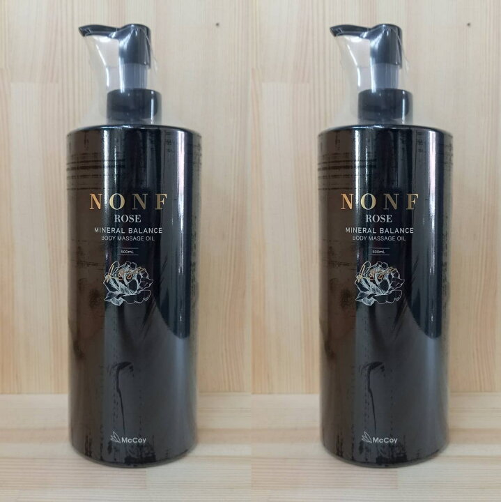 楽天市場】マッコイ ノンF マッサージオイル R ローズ 500ml 2個セット 