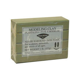 可愛い べんり MODELING CLAY(モデリングクレイ) PLASTALINA(プラスタリーナ) 粘土 グレイグリーン 1Pound 3個セット 人気 送料無料 おしゃれな 雑貨 通販