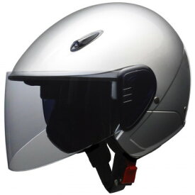 かわいい 雑貨 おしゃれ セミジェットヘルメット LLサイズ(61〜62cm未満) シルバー RE-351 お得 な 送料無料 人気