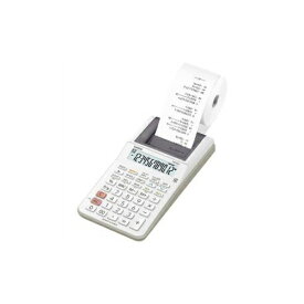 CASIO プリンター電卓 HR-8RC-WE カシオ HR-8RCWE プリンター電卓 画面でデータを確認、修正可能なチェック機能 2枚印字(一度印字したデータを再度印刷可能) 検算150ステップ 本体サイズ幅×高さ×奥行き(mm):…