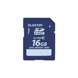 フラッシュメモリー エレコム SDHCカード/データ復旧サービス付/Class10/16GB MF-FSD016GC10R おすすめ 送料無料