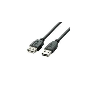 便利グッズ アイデア商品 エレコム 両面挿しUSB延長ケーブル(A-A) U2C-DE50BK 人気 お得な送料無料 おすすめ