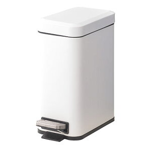 可愛い 雑貨 おしゃれ 東谷 トラッシュカン 5L ホワイト LFS-232WH