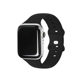 かわいい 雑貨 おしゃれ EGARDEN SILICONE BAND for Apple Watch 41/40/38mm Apple Watch用バンド ブラック EGD21772AWBK お得 な 送料無料 人気